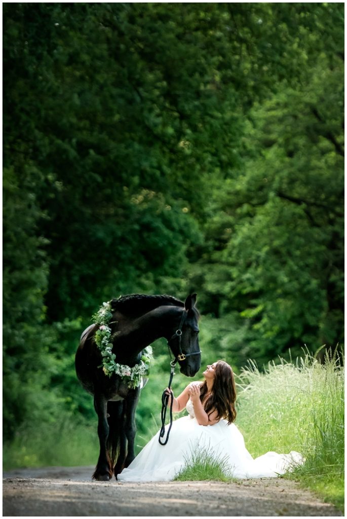 Hochzeitsbilder mit Pferd